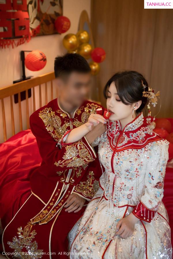 豆瓣酱  [XiuRen]高清写真图 2024.06.28 No.8780 豆瓣酱 新娘服饰第66张图片